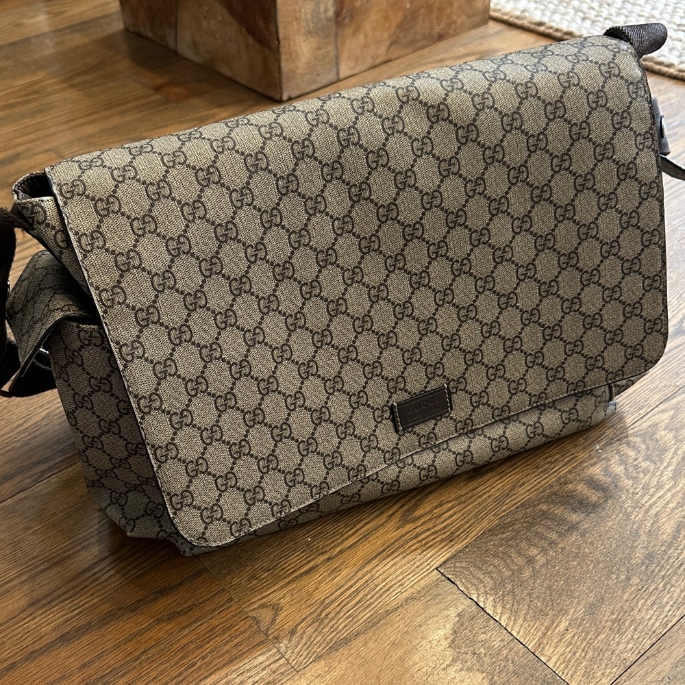 Gucci diaper bag